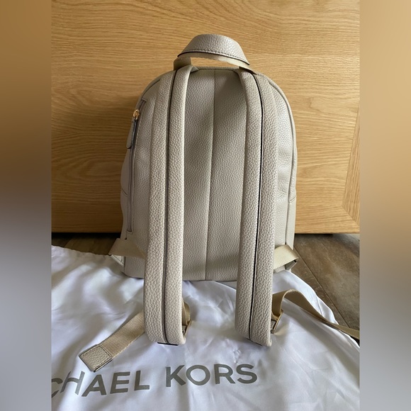 NWT Authentic Michael Kors Slater Leather Backpack - Picture 7 of 13